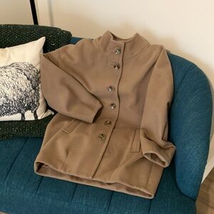 Tan Alfani coat, size 6